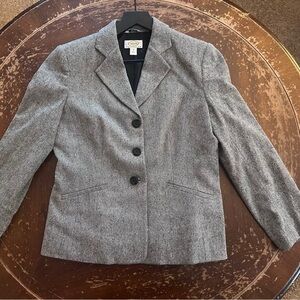 Talbots Heather Gray Women's Blazer